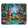 Whimsical Mermaid Friends Mouse Pad