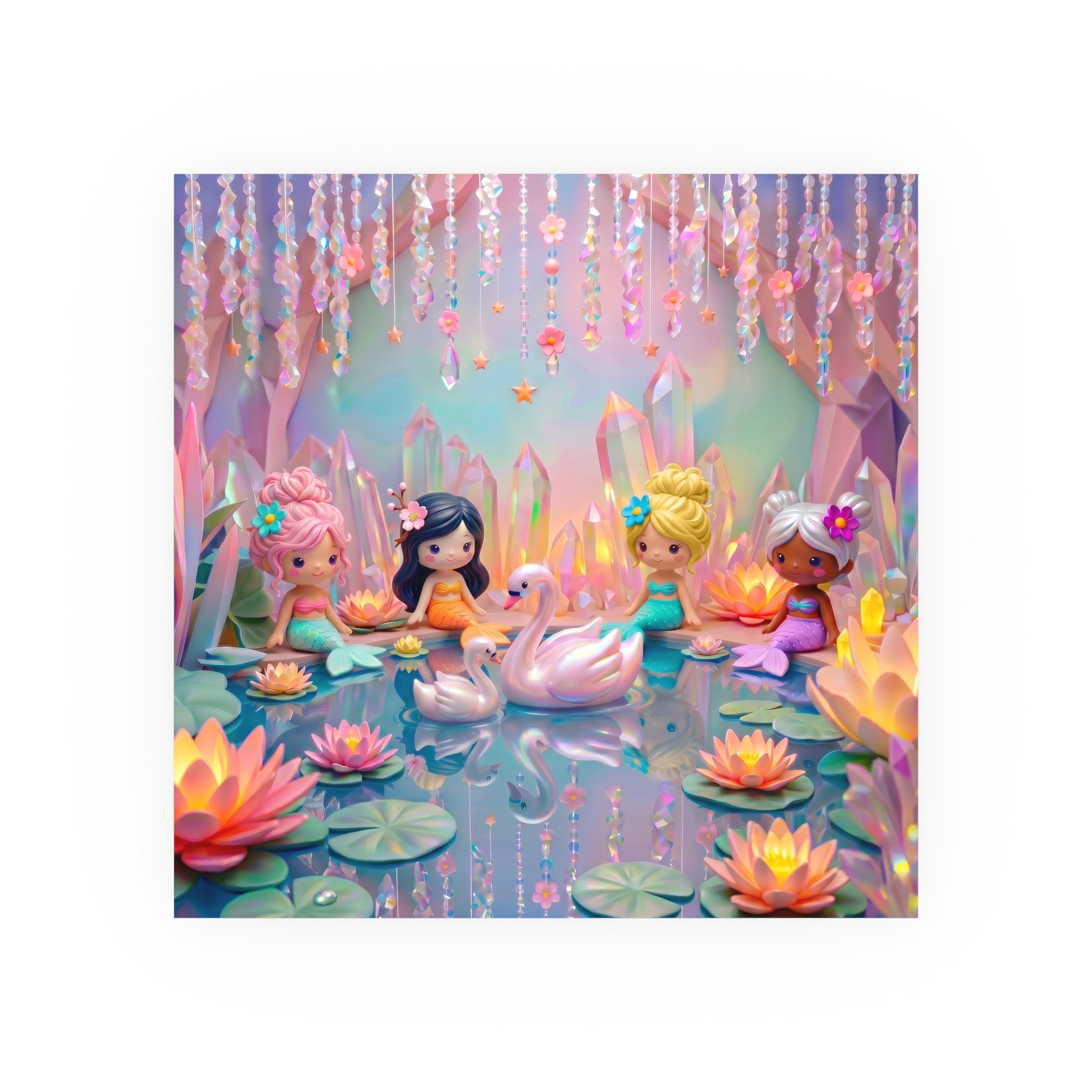 Magical Mermaid Cove Wall Art