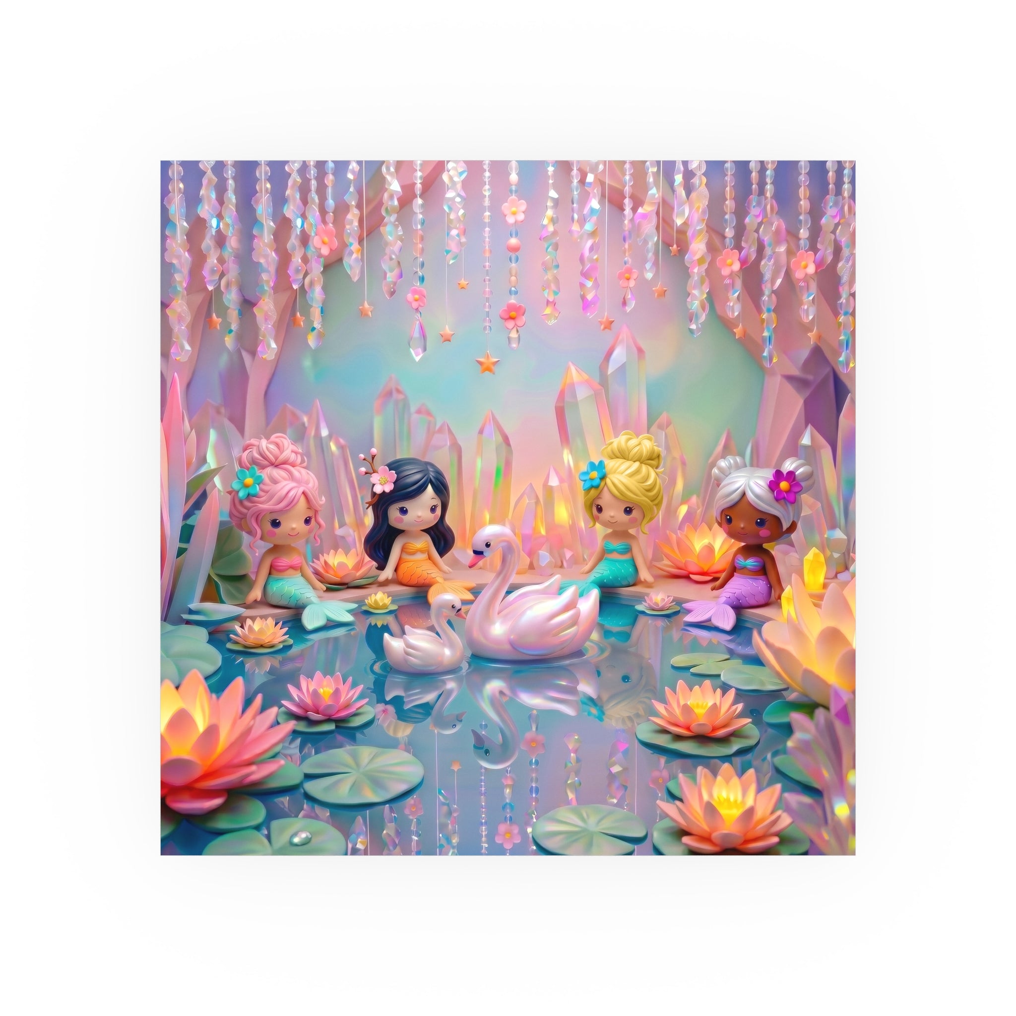 Magical Mermaid Cove Wall Art