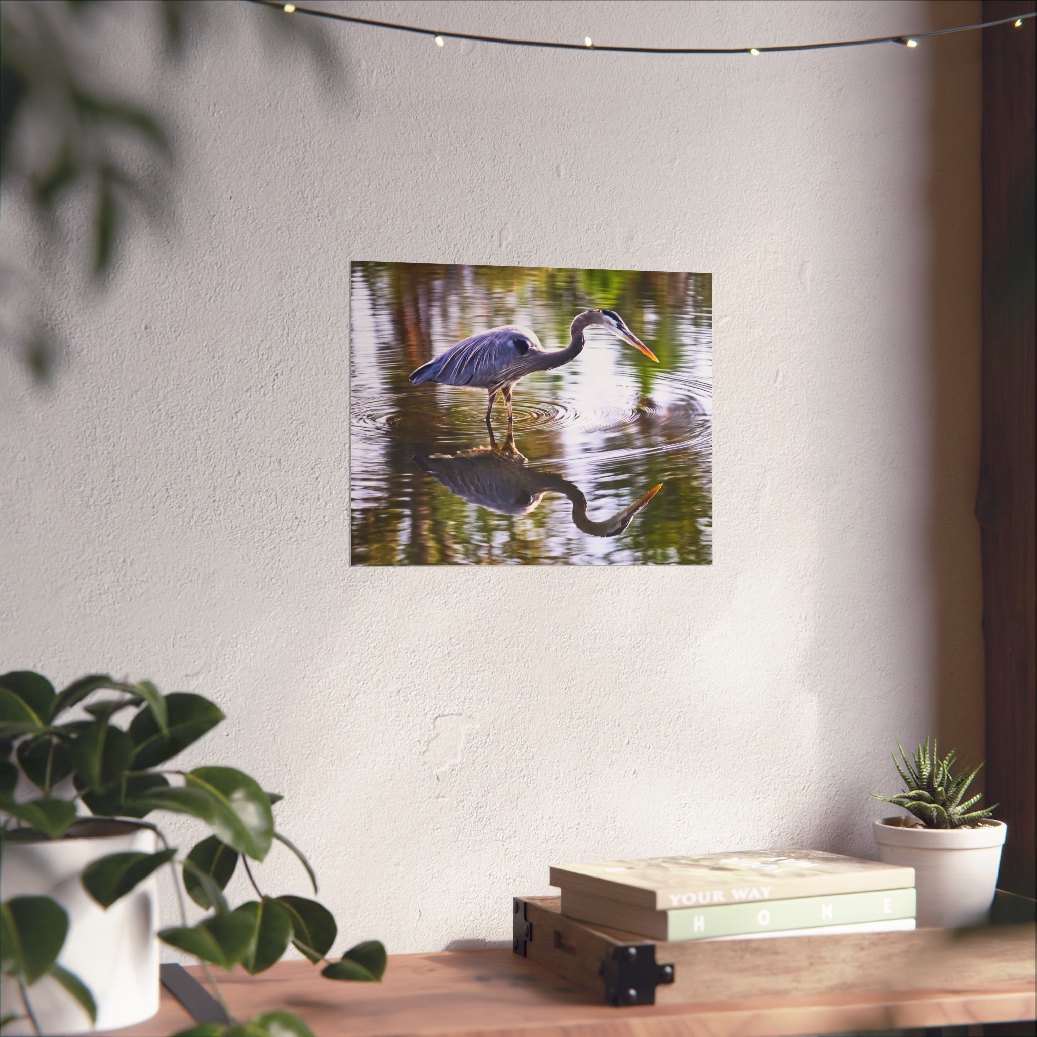Great Blue Heron Fine Art — Serene Wildlife Photography Wall Art