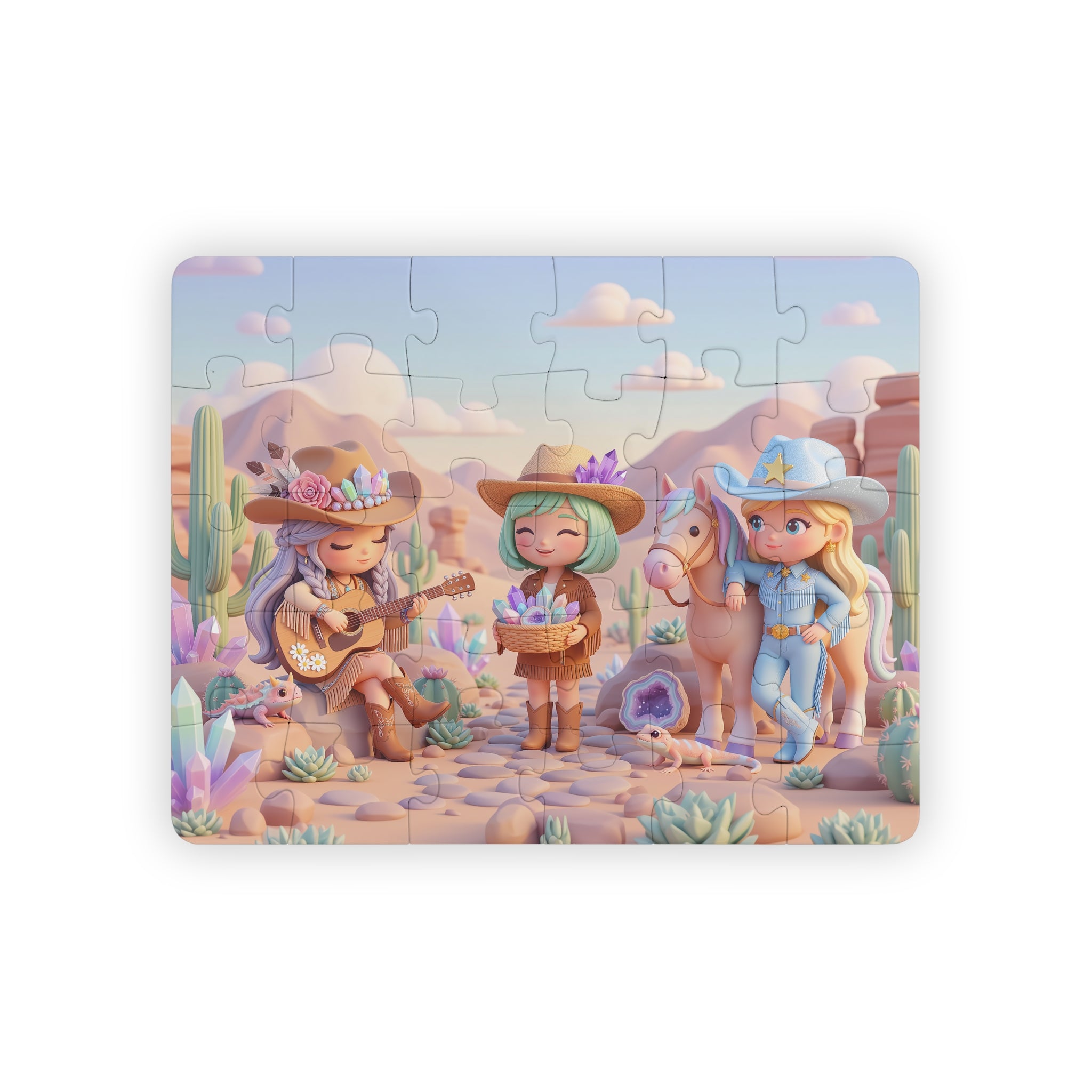 Desert Dreamers Kids Puzzle — 30-Piece Jigsaw Puzzle