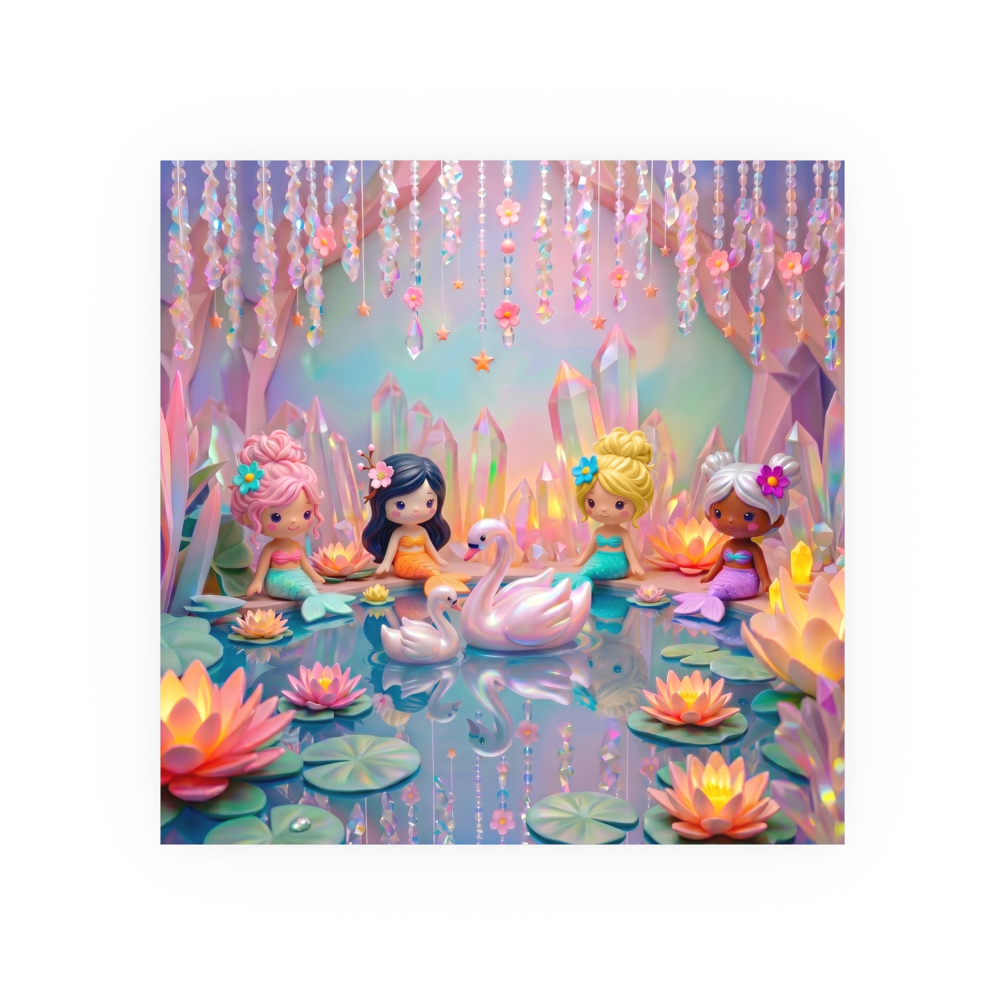 Magical Mermaid Cove Wall Art