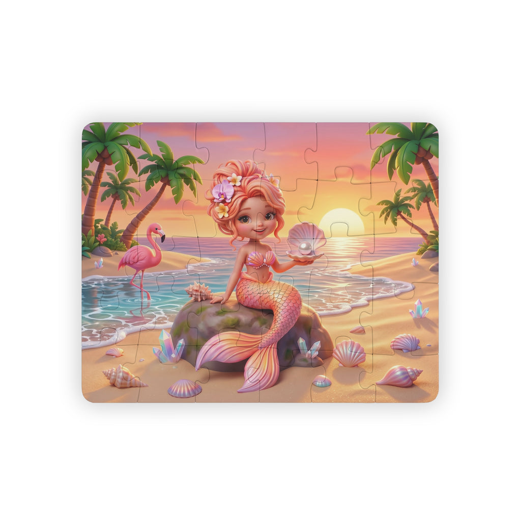 Pastel Beach Mermaid  — 30-Piece Kids Puzzle