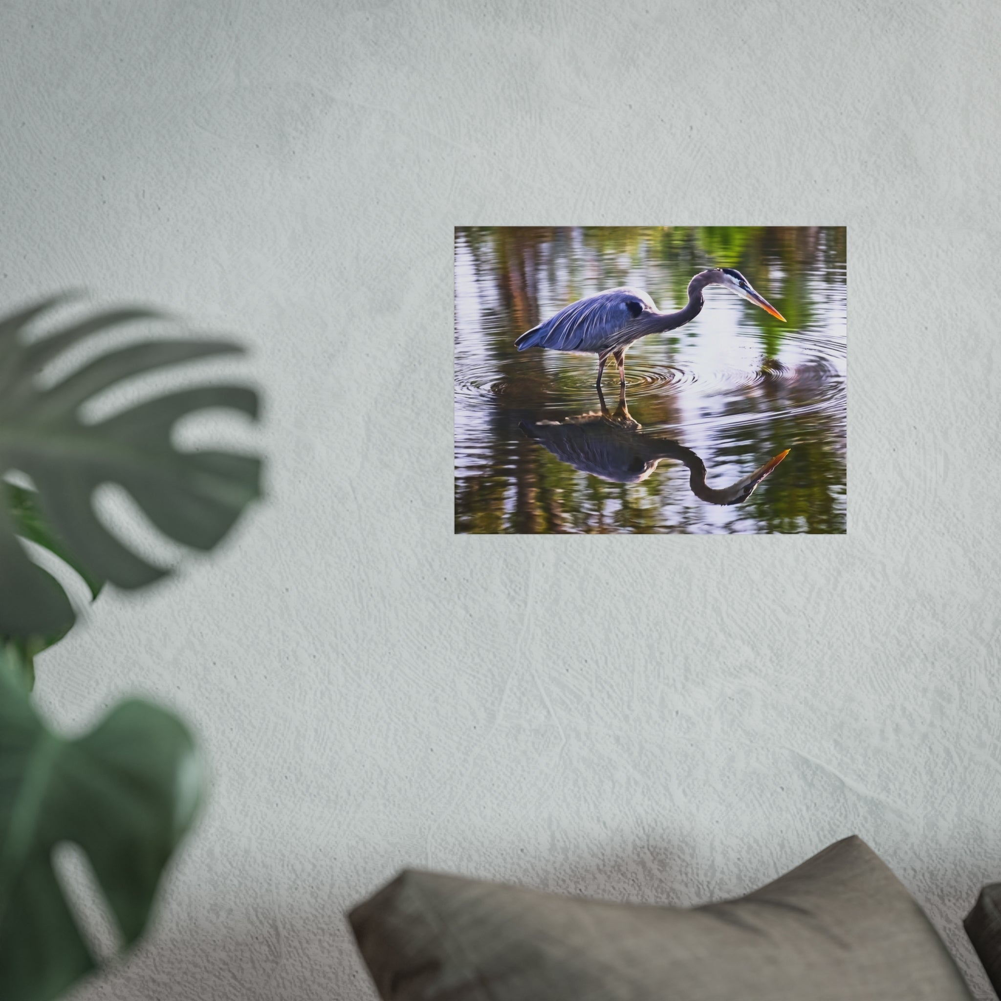 Great Blue Heron Fine Art — Serene Wildlife Photography Wall Art