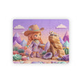 Desert Dreamer 30-Piece Kids Puzzle — Cute Cowgirl & Crystal Friends